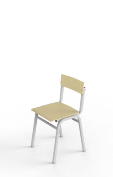 штабель из стульев составленных один на один